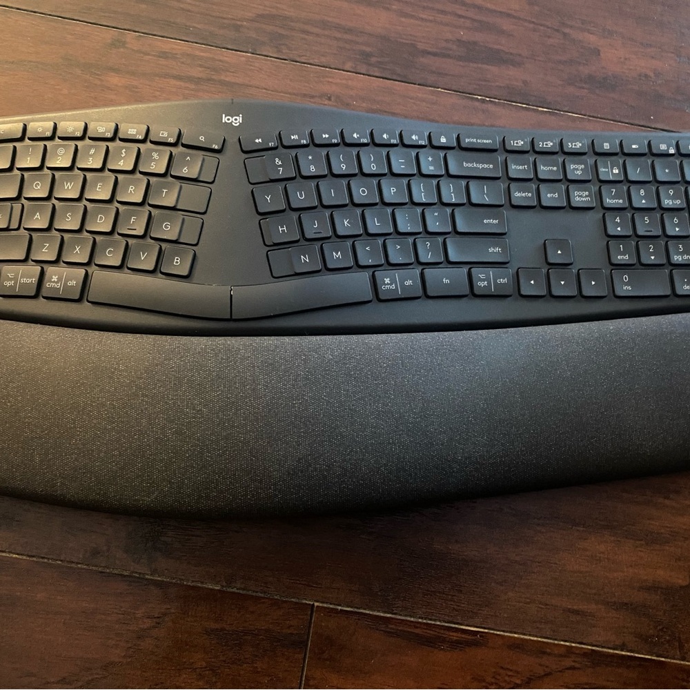 Logitech ERGO Split Black Keyboard